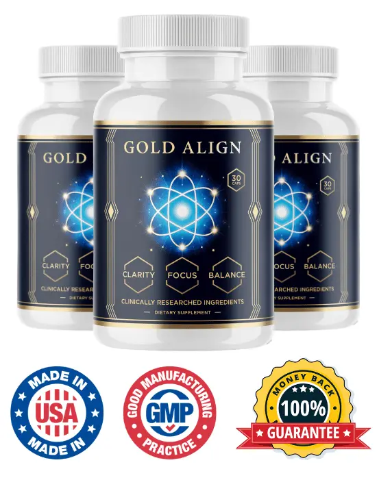 Gold Align Bottles